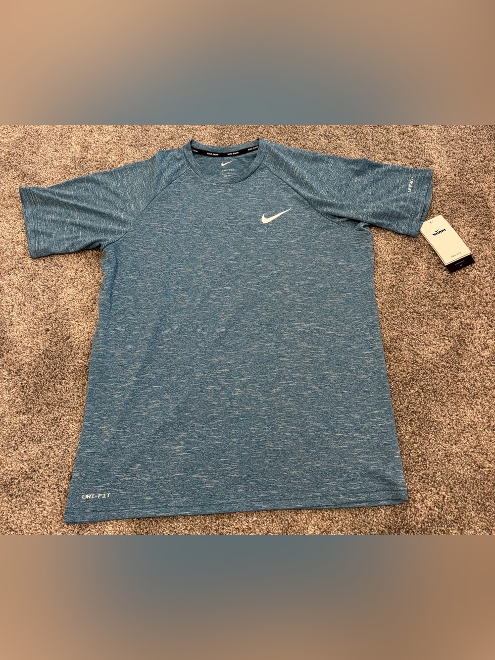 Nike Blue Dri-FIT Short Sleeve Performance Tee